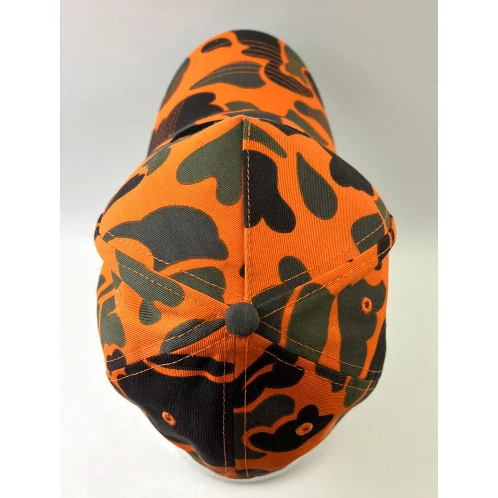 Pipe Fabricators Otto Orange Hunting Snapback